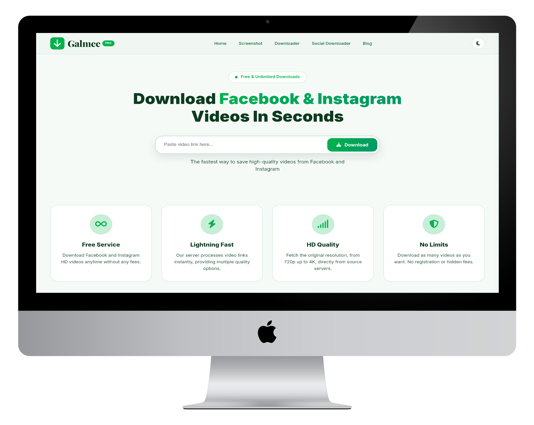 Facebook & Instagram Video Downloader